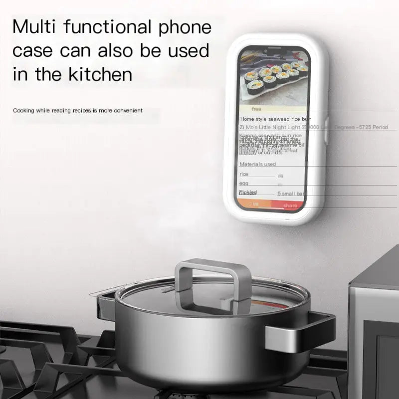 360° Hydrofy™ ShowerStream Case - Waterproof Phone Holder